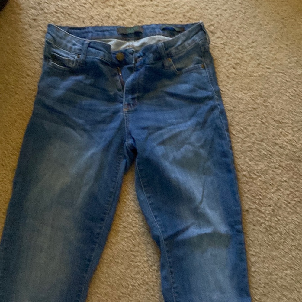 CRAVE mid-rise ankle skinny jeans